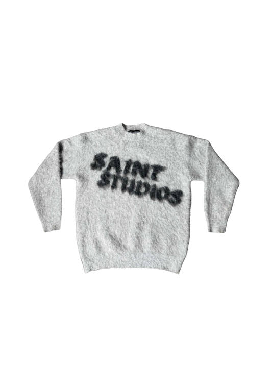 MOHAIR SWEATER - GREY