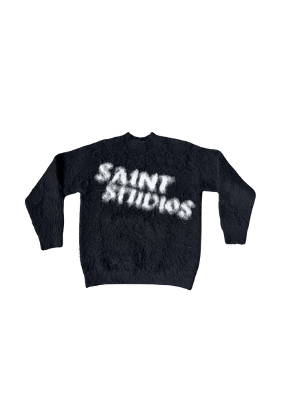 MOHAIR SWEATER - BLACK